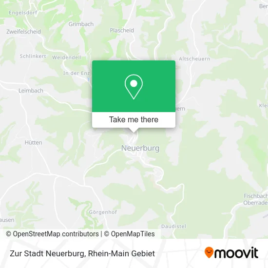 Карта Zur Stadt Neuerburg