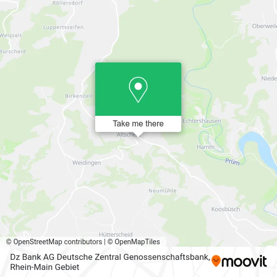 Карта Dz Bank AG Deutsche Zentral Genossenschaftsbank