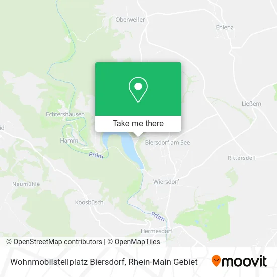 Карта Wohnmobilstellplatz Biersdorf