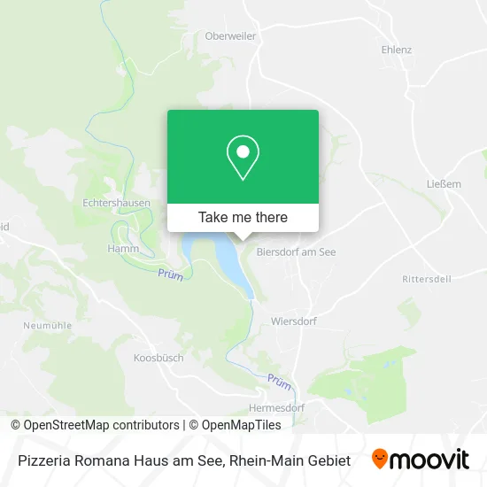 Карта Pizzeria Romana Haus am See