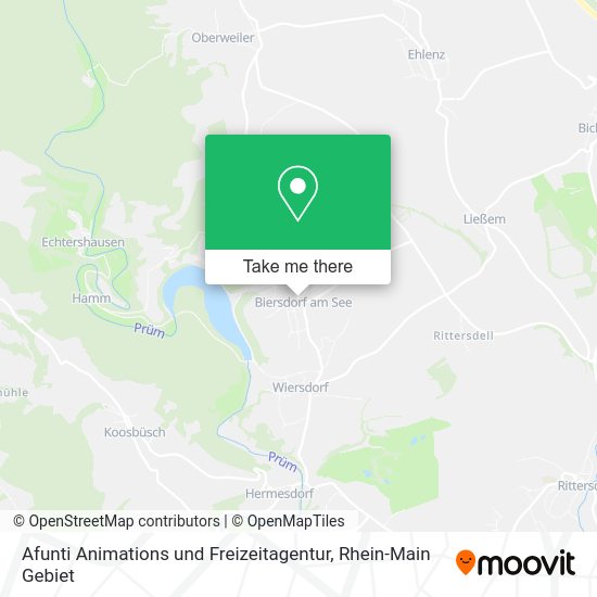 Карта Afunti Animations und Freizeitagentur