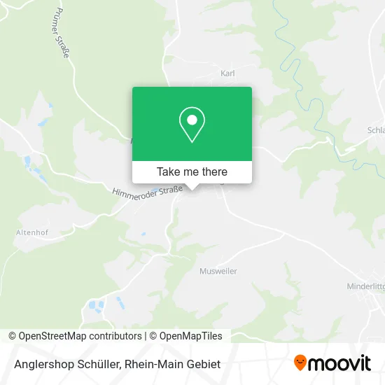 Карта Anglershop Schüller