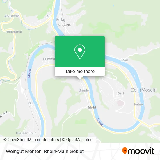 Карта Weingut Menten