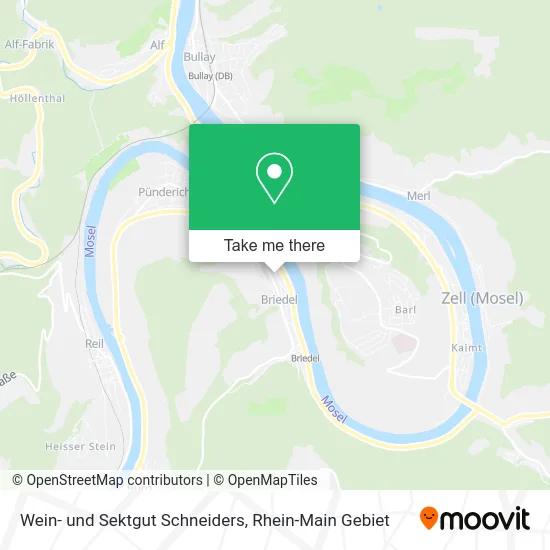 Карта Wein- und Sektgut Schneiders