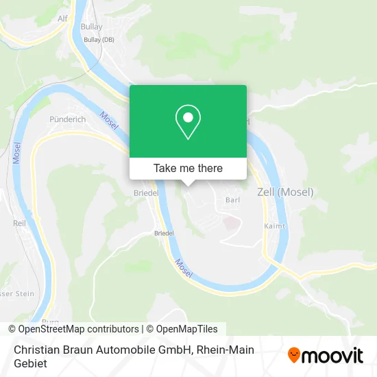 Карта Christian Braun Automobile GmbH