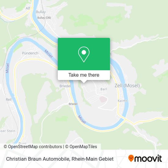 Карта Christian Braun Automobile