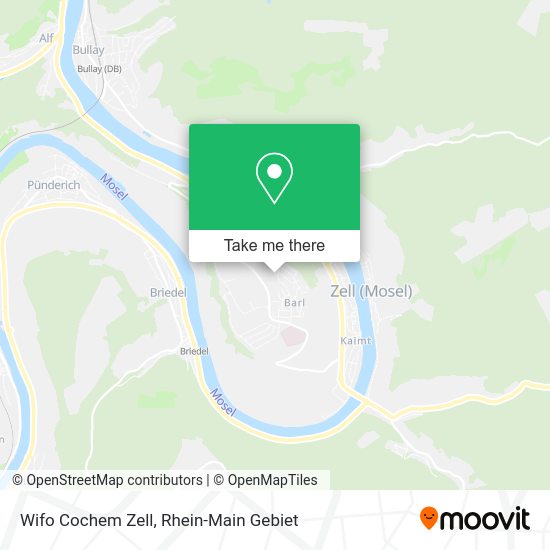 Карта Wifo Cochem Zell
