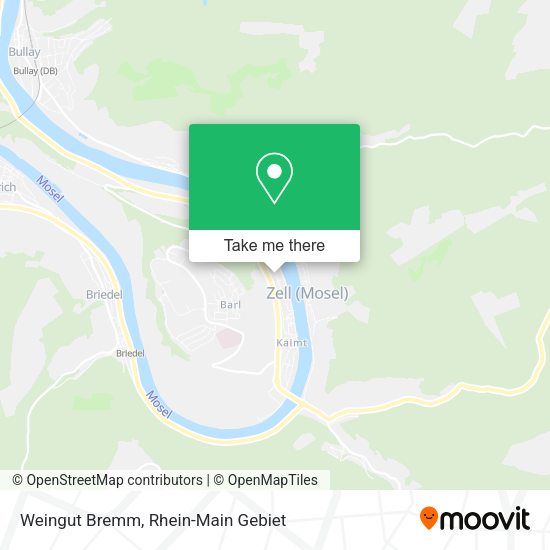 Карта Weingut Bremm