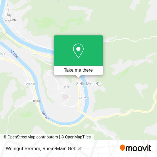 Карта Weingut Bremm