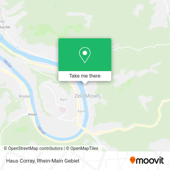 Haus Corray map