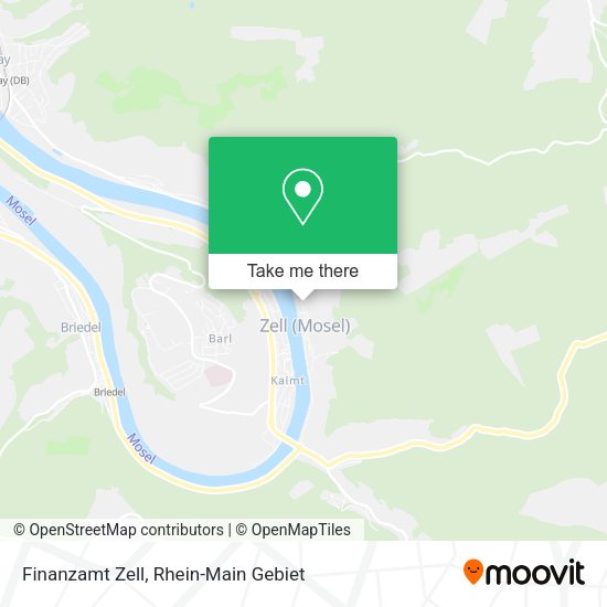 Карта Finanzamt Zell