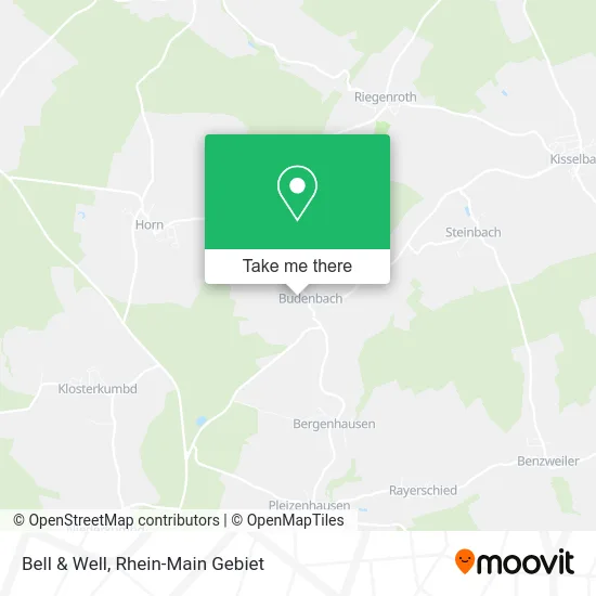 Карта Bell & Well