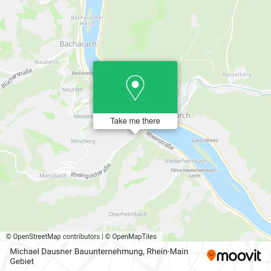 Карта Michael Dausner Bauunternehmung