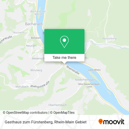 Карта Gasthaus zum Fürstenberg