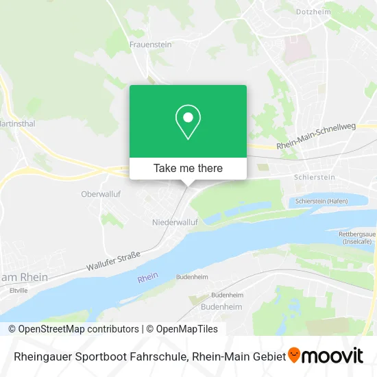 Карта Rheingauer Sportboot Fahrschule
