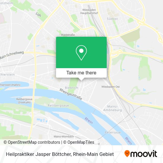 Карта Heilpraktiker Jasper Böttcher