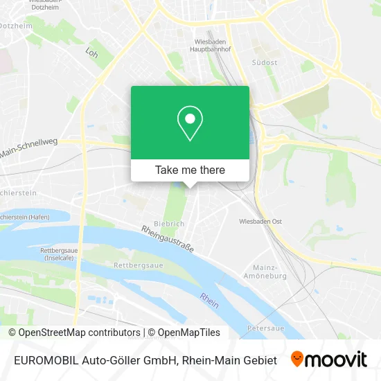 EUROMOBIL Auto-Göller GmbH map