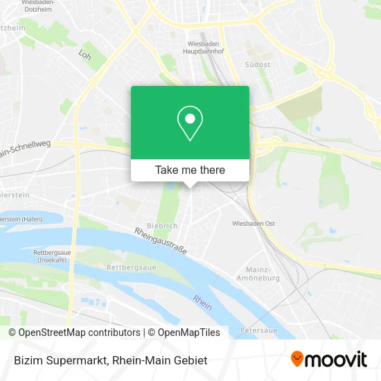 Карта Bizim Supermarkt