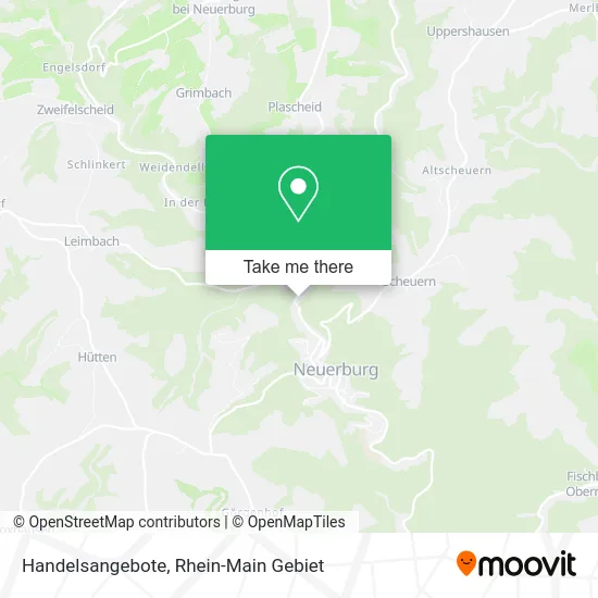 Карта Handelsangebote