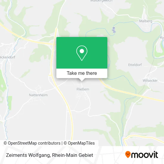 Карта Zeiments Wolfgang