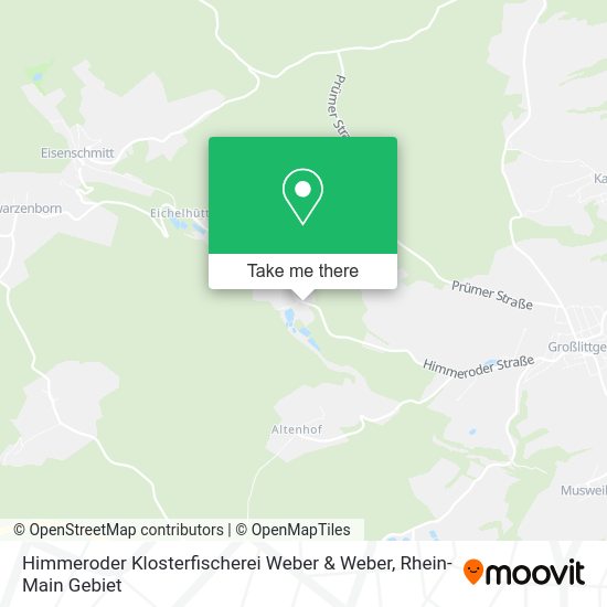 Карта Himmeroder Klosterfischerei Weber & Weber