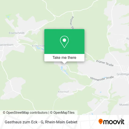 Карта Gasthaus zum Eck - G