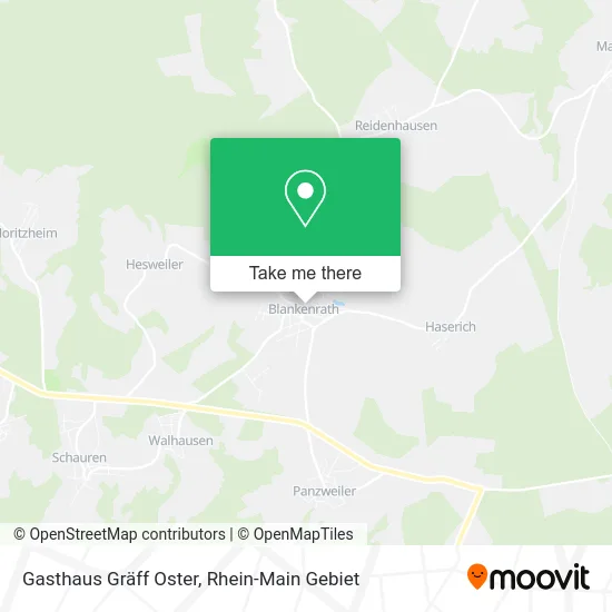 Карта Gasthaus Gräff Oster