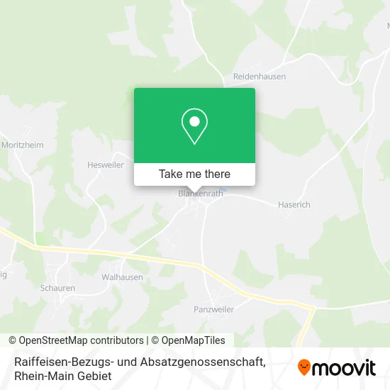 Карта Raiffeisen-Bezugs- und Absatzgenossenschaft