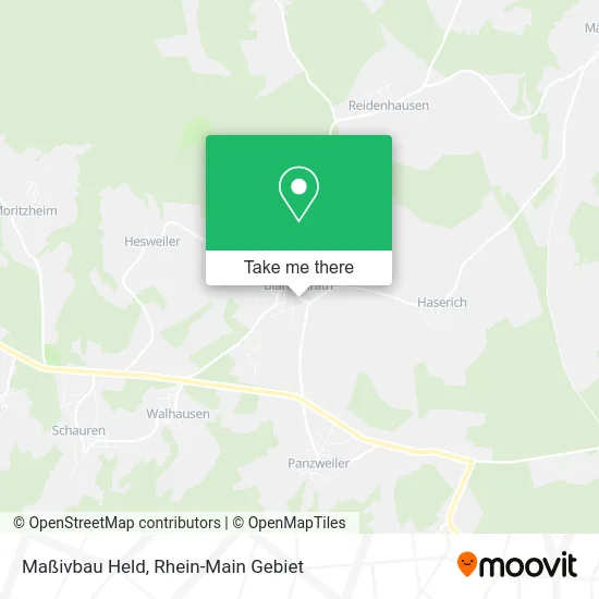 Карта Maßivbau Held
