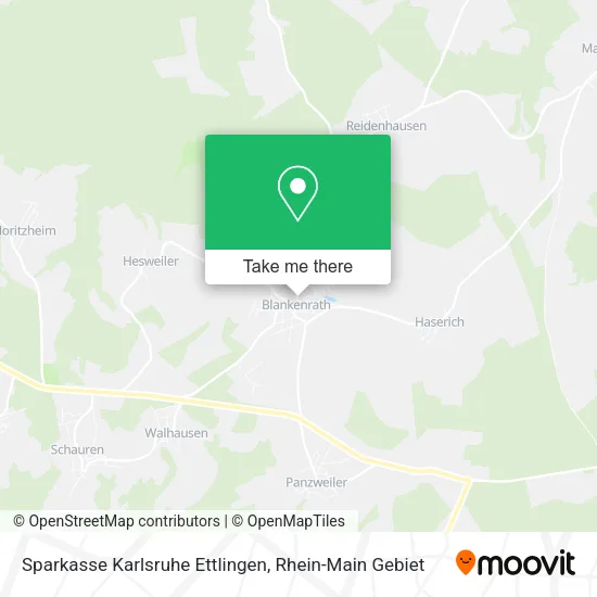Карта Sparkasse Karlsruhe Ettlingen