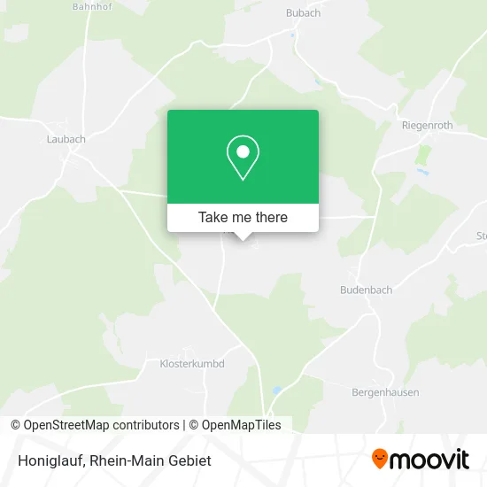 Карта Honiglauf