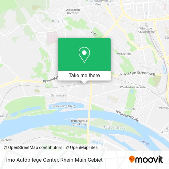 Карта Imo Autopflege Center