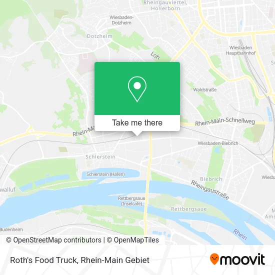 Roth's Food Truck map