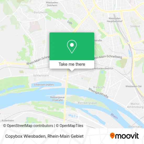 Карта Copybox Wiesbaden