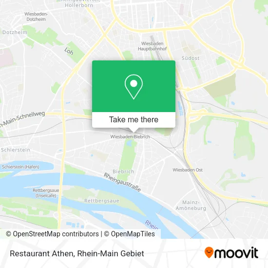Карта Restaurant Athen