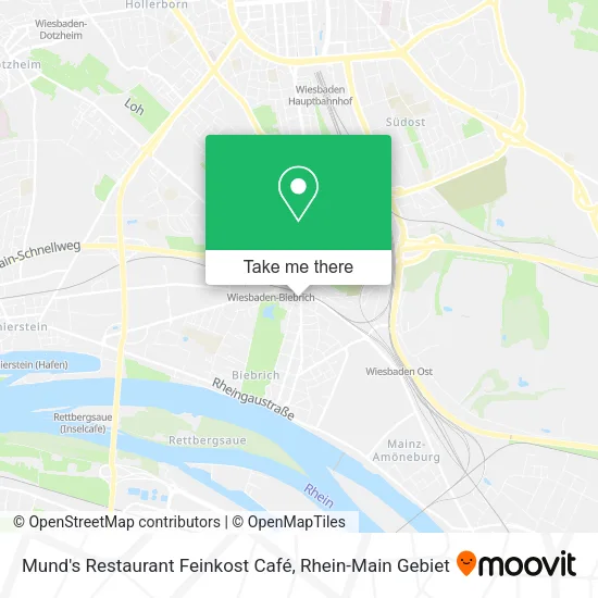 Карта Mund's Restaurant Feinkost Café