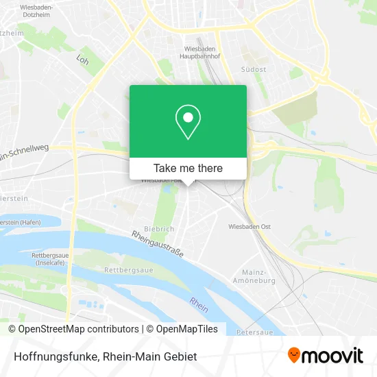 Карта Hoffnungsfunke