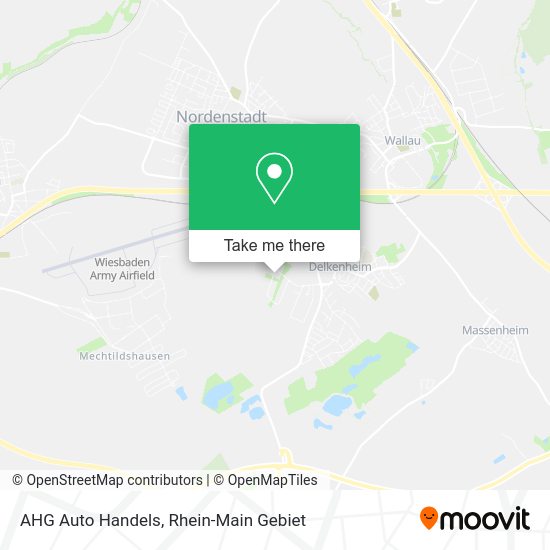 Карта AHG Auto Handels