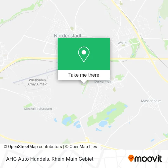 Карта AHG Auto Handels
