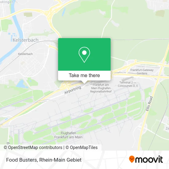 Карта Food Busters