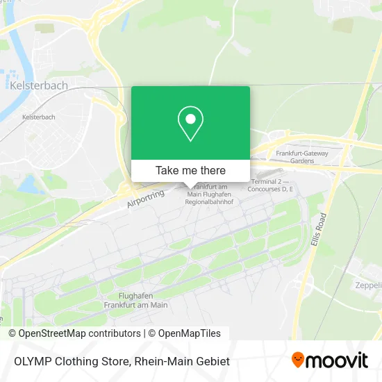 Карта OLYMP Clothing Store