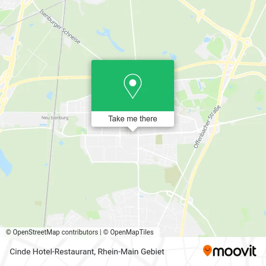 Cinde Hotel-Restaurant map