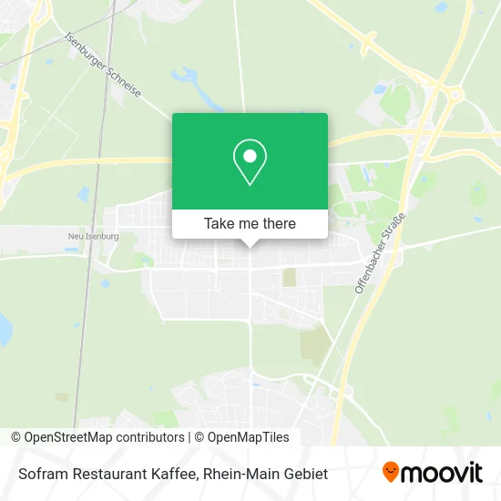 Карта Sofram Restaurant Kaffee