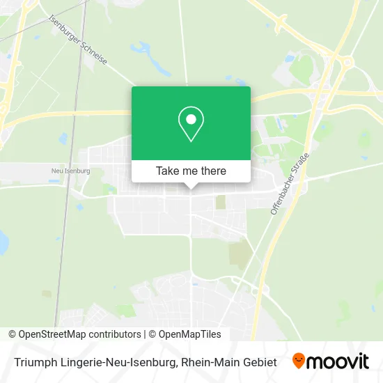 Карта Triumph Lingerie-Neu-Isenburg