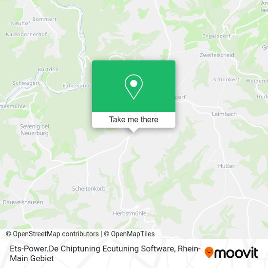 Карта Ets-Power.De Chiptuning Ecutuning Software