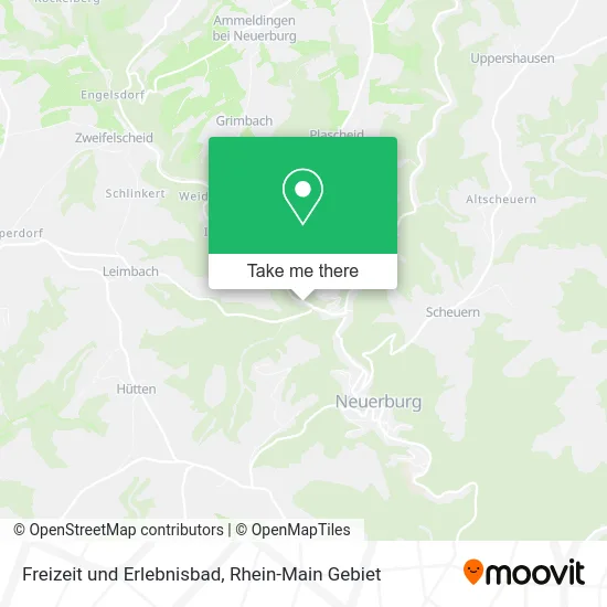 Карта Freizeit und Erlebnisbad