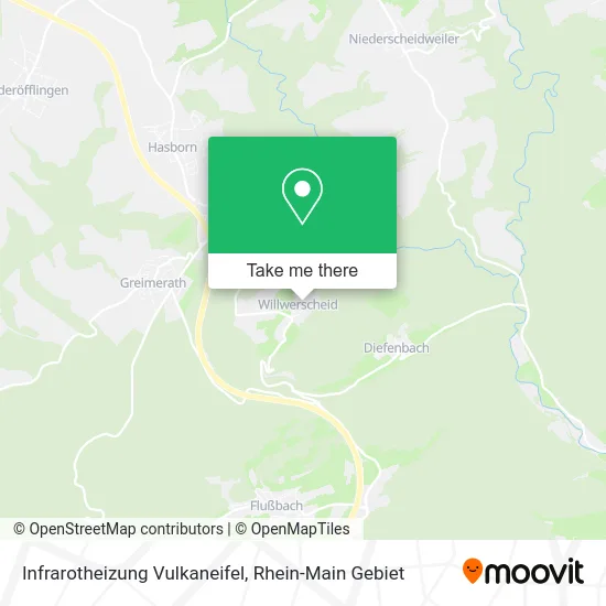 Карта Infrarotheizung Vulkaneifel