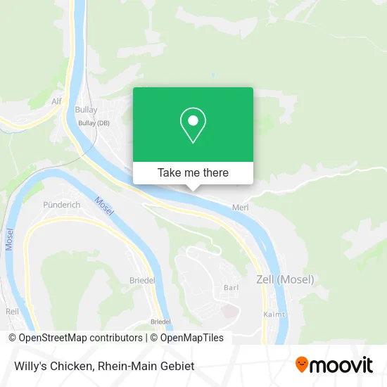 Карта Willy's Chicken