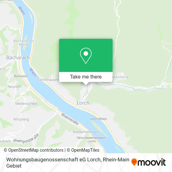 Карта Wohnungsbaugenossenschaft eG Lorch