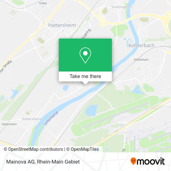 Карта Mainova AG